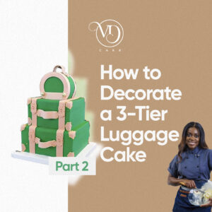 How to Decorate a 3-Tier Luggage Cake (Part 2)