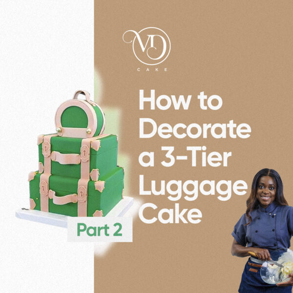 How to Decorate a 3-Tier Luggage Cake (Part 2)